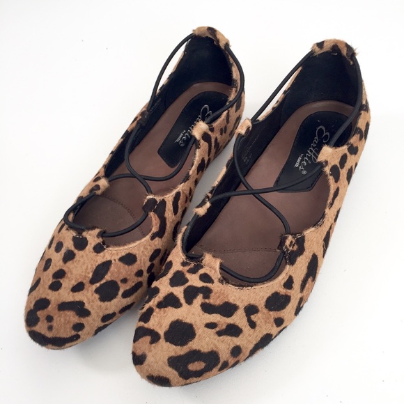 Earthies Shoes - Earthies | Leopard Print Essen Flats